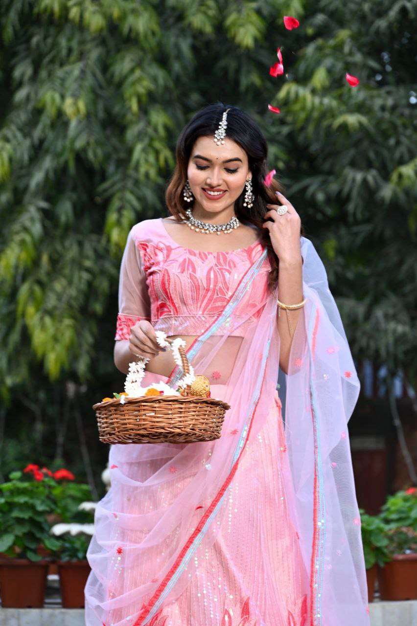 Women's Tussar Silk Patola Printed Lehenga Set with Dupatta ? Stitched with Can Can Flair - Image 10